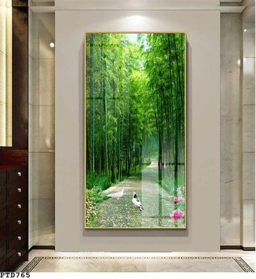 Tải file File phong thủy đứng thác nước PTD765 (PSD) cho in ấn quảng cáo