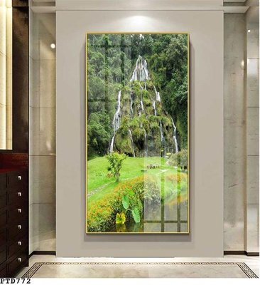 Download file File phong thủy đứng thác nước PTD772 (gốc) cho xưởng in