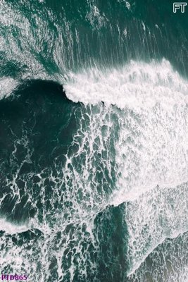 File ảnh File phong thủy đứng thác nước PTD865 (gốc) trang trí khách sạn