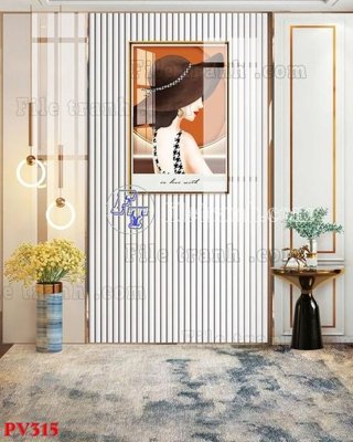 File tranh File gốc in phông live tream phòng phát sóng trực tiếp PV315 (bản gốc) in lụa 5D