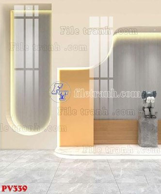 File gốc File gốc in phông live tream phòng phát sóng trực tiếp PV339 (in mica) cắt laser