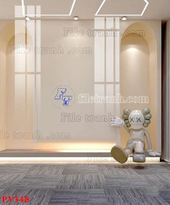 Chi tiết file ảnh File gốc in phông live tream phòng phát sóng trực tiếp PV348 sắc nét