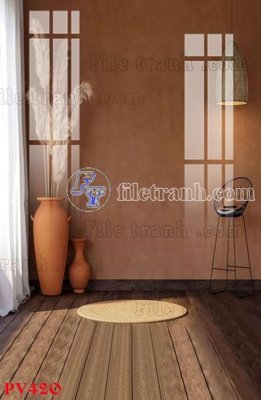 File tranh File gốc in phông live tream phòng phát sóng trực tiếp PV420 (gốc) chủ đề thành phố