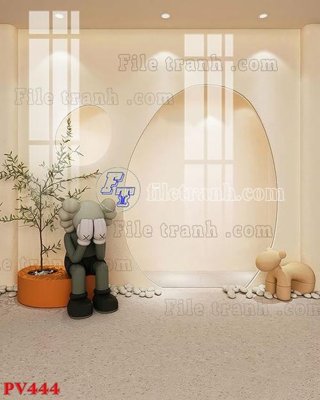 File gốc File gốc in phông live tream phòng phát sóng trực tiếp PV444 (thiết kế) cho in ấn