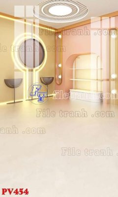 Tải file tranh File gốc in phông live tream phòng phát sóng trực tiếp PV454 (ảnh gốc) ngay