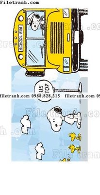 Tải file gốc Phim Hoat Hinh Anime Snoopy 605 (để in lụa)