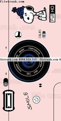 File in trần Phim Hoat Hinh Anime Snoopy 629 (bản gốc) phong cảnh