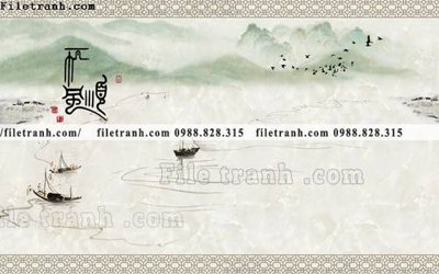 Tải file Phong canh thuy mac Trung Quoc 243 (gốc) để in ấn ngay