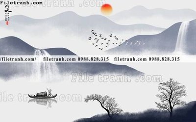 File in trần Phong canh thuy mac Trung Quoc 267 (bản gốc) phong cảnh