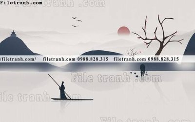 Tải file gốc Phong canh thuy mac Trung Quoc 272 dùng cho in ấn