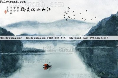 Tải về file gốc Phong canh thuy mac Trung Quoc 358 (dùng cho in quảng cáo)