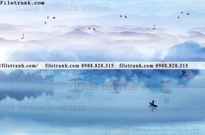 Download file gốc Phong canh thuy mac Trung Quoc 391 (in mica) logo