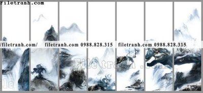 Tải file gốc Phong canh thuy mac Trung Quoc 488 (bản PSD) chỉnh sửa được