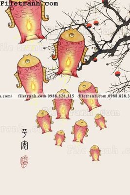 File tranh gốc Phong tuc dan gian Trung Quoc moi 195 chủ đề hiện đại