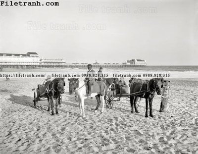 File tranh Pony Boys_ 1905 (ảnh gốc) in trần nhà