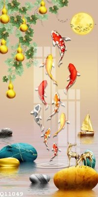 Mua file gốc File gốc in tranh tổng hợp Q11049 (PSD) tại Filetranh.com