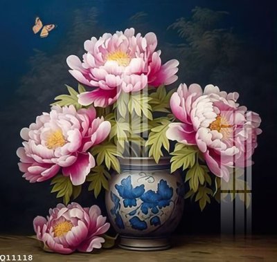 File tranh File gốc in tranh tổng hợp Q11118 (bản gốc) in lụa 3D