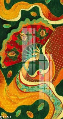 Tải file File gốc in tranh tổng hợp Q1151 (PSD) cho in tranh kính