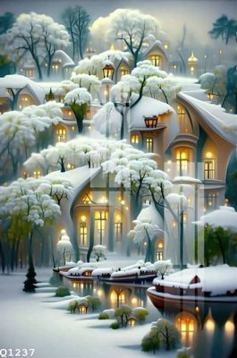 Download file gốc File gốc in tranh tổng hợp Q1237 (in lụa) tranh 3D