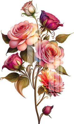 File gốc File gốc in tranh tổng hợp Q12735 (phong cách) châu Âu