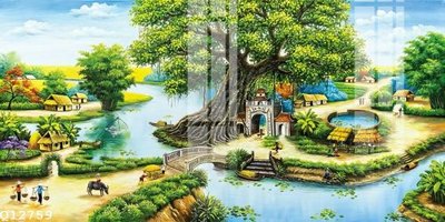 File tranh File gốc in tranh tổng hợp Q12759 (file gốc) chủ đề phong thủy