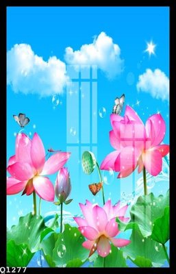 Ảnh gốc File gốc in tranh tổng hợp Q1277 (siêu chi tiết) để in ấn