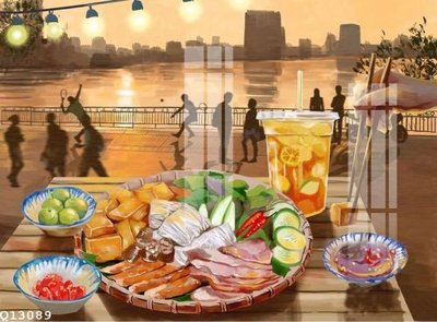 File in ấn File gốc in tranh tổng hợp Q13089 (bản gốc) chất lượng cao