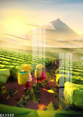 File gốc File gốc in tranh tổng hợp Q13220 (thiết kế) độc quyền