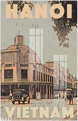 File gốc File gốc in tranh tổng hợp Q1323 (in lụa) trang trí tường