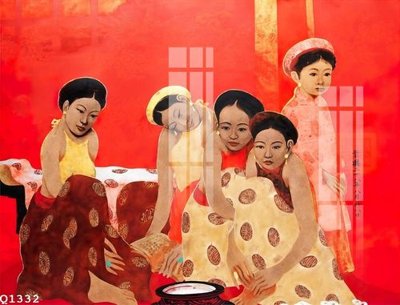 Download file File gốc in tranh tổng hợp Q1332 (gốc) in mica cao cấp