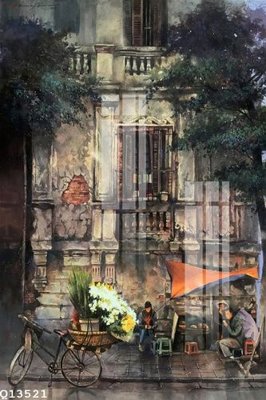 File in ấn File gốc in tranh tổng hợp Q13521 (bản gốc) sắc nét