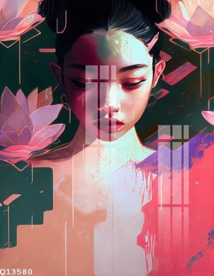 File in ấn cao cấp File gốc in tranh tổng hợp Q13580 (file gốc)