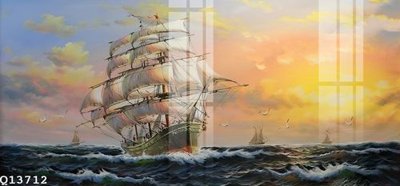 File tranh File gốc in tranh tổng hợp Q13712 (gốc) chủ đề thành phố