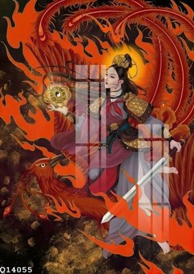 File gốc File gốc in tranh tổng hợp Q14055 (in tráng gương) hiện đại