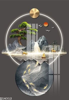 File tranh File gốc in tranh tổng hợp Q14312 (gốc) chủ đề động vật