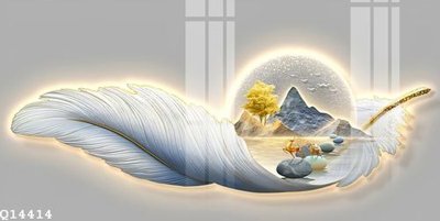 File gốc File gốc in tranh tổng hợp Q14414 (in lụa) hoa văn cổ điển