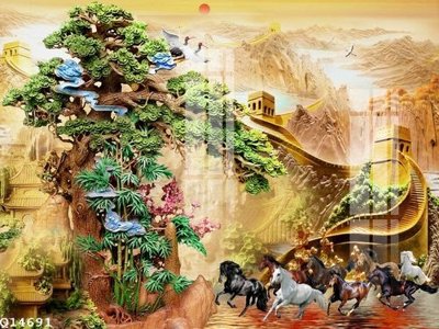 Tải file gốc File gốc in tranh tổng hợp Q14691 (bản PSD) chỉnh sửa được