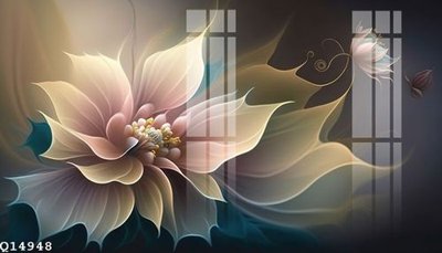 File in trần File gốc in tranh tổng hợp Q14948 (file gốc) phong thủy