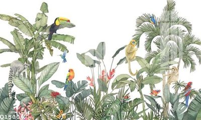 Mua file gốc File gốc in tranh tổng hợp Q15004 (PSD) tại Filetranh.com