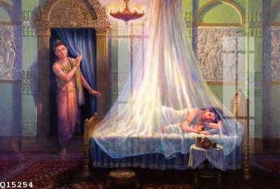 File tranh File gốc in tranh tổng hợp Q15254 (bản gốc) in lụa dán tường