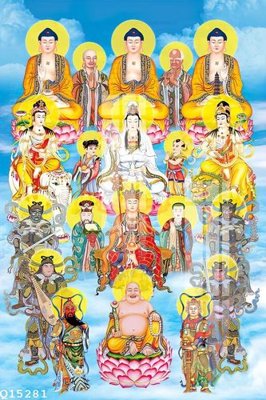 File PSD File gốc in tranh tổng hợp Q15281 (gốc) tách lớp chi tiết