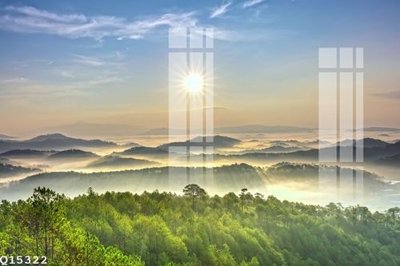 File tranh gốc in trần nhà File gốc in tranh tổng hợp Q15322 3D