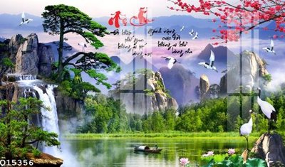 File gốc File gốc in tranh tổng hợp Q15356 (phong cách) tối giản