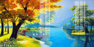 File gốc File gốc in tranh tổng hợp Q15363 (phong cách) châu Âu