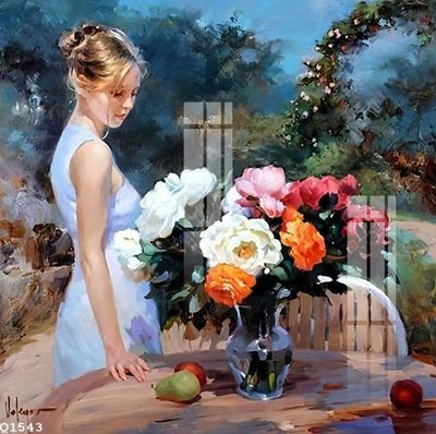 Ảnh gốc File gốc in tranh tổng hợp Q1543 (độ nét cao) in mica