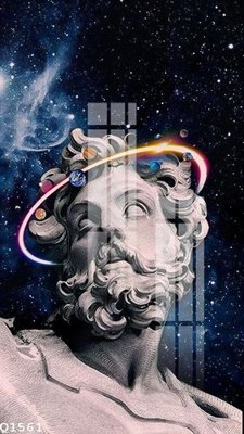 File in trần File gốc in tranh tổng hợp Q1561 (bản gốc 3D) sống động