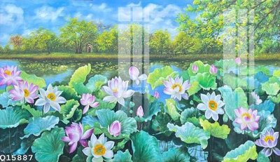 Ảnh gốc file in lụa File gốc in tranh tổng hợp Q15887 chi tiết