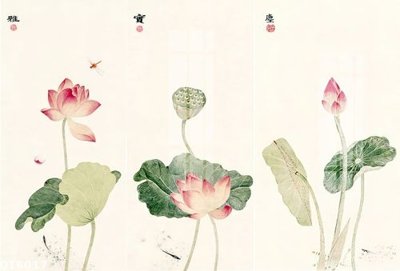 File gốc File gốc in tranh tổng hợp Q16017 (in lụa) trang trí tường