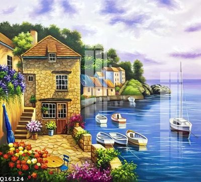 Ảnh gốc File gốc in tranh tổng hợp Q16124 (độ nét cao) in mica