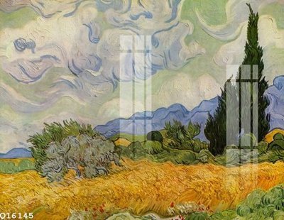 File in trần File gốc in tranh tổng hợp Q16145 (file gốc) phong thủy